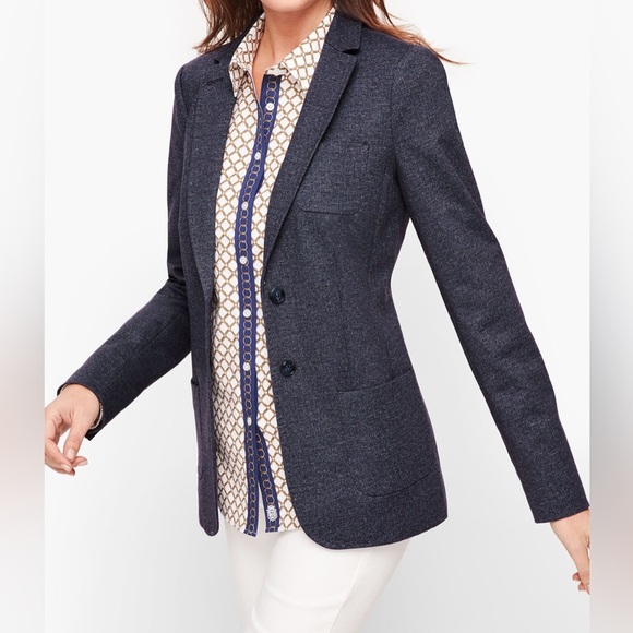 Talbots Dark Blue Blazer - Picture 1 of 11